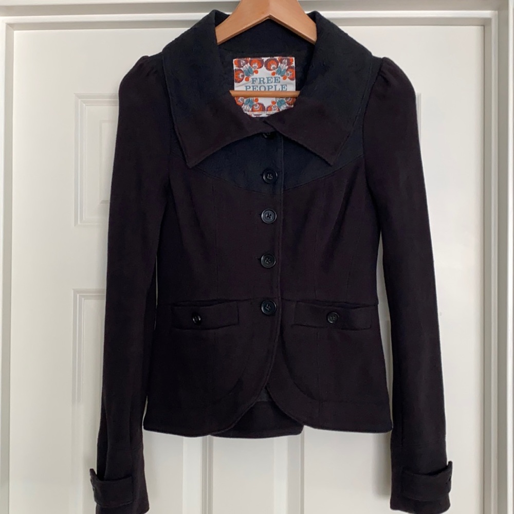 Free People double lined cotton jacket
